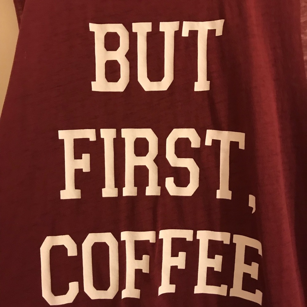 Maroon Muscle Tee